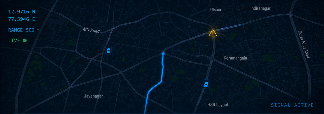 Prototype road-safety radar concept